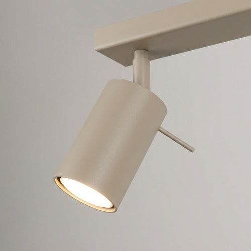 Sollux Lighting Plafondlamp RING 2 taupe - 30x6x16cm