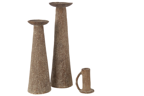 J-Line kaarshouder - aluminium - bruin - large - vtwonen shop