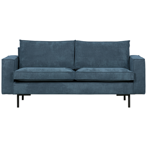 WOOOD 2,5-zits bank Arwin - Staalblauw