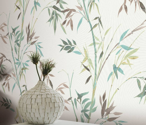 Erismann behang bladeren groen - 53 cm x 10.05 m - 661617 - vtwonen shop