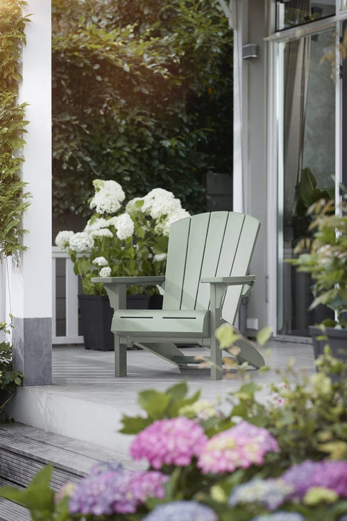 Keter Troy Adirondack Tuinstoel - 81x93x96,5cm – Groen