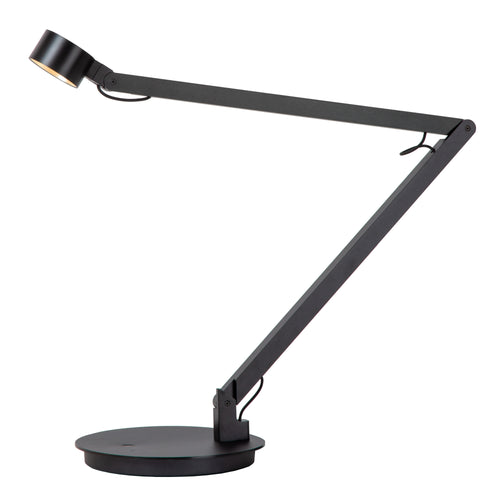 Lucide bureaulamp OGDEN - Geïntegreerde LED - Zwart - vtwonen shop