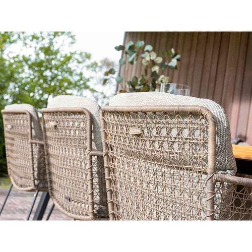 4 Seasons tuinset Aprilla - tuintafel Ambassador 240x100 cm 7-delig