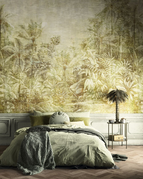 Masureel behang veren beige - 53 cm x 10.05 m - 630076 - vtwonen shop