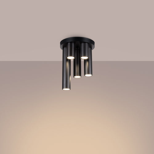 Sollux Lighting Plafondlamp LAGOS 5P wit - 25x25x33cm