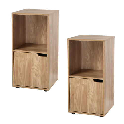 Calicosy - Set van 2 nachtkastjes MODU - 29x30.7x61.6 cm