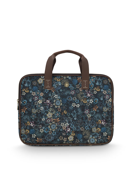 Pip Studio - Olivia Laptophoes - Tutti i Fiori - Blauw - 40x2.5x30cm