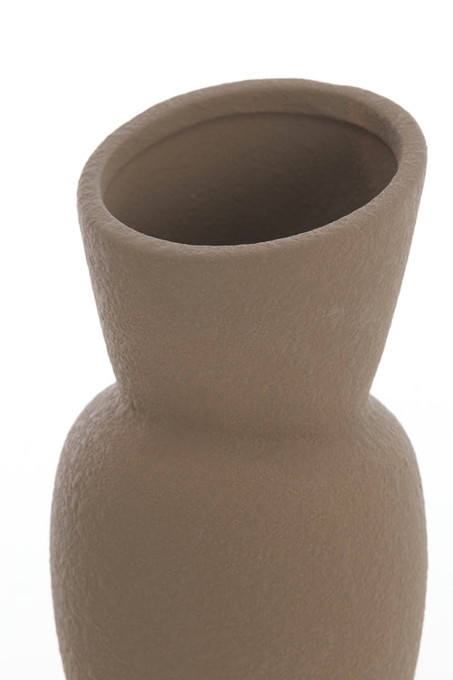 Light & Living vaas ARAM - Ø14.5x37.5cm - bruin - vtwonen shop