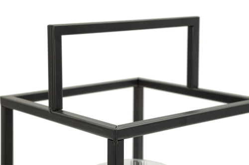 Mauro Ferretti lantaarn - 18x31 cm - zwart