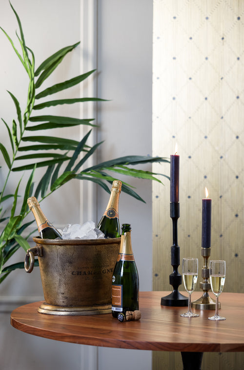 Light & Living champagnekoeler CRISTAL - 39x25x25cm - brons