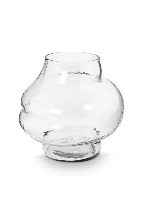 vtwonen - Bloemenvaas - Glazen - 27x25cm - vtwonen shop