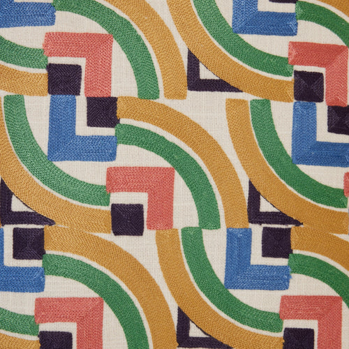 Madura Kussenovertrek Iakobo veelkleurig naturel 40x40 cm