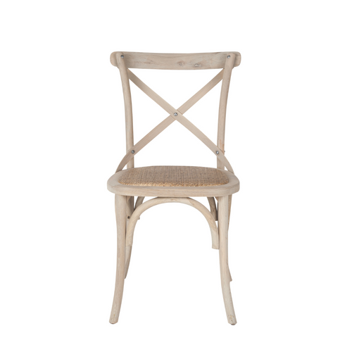 Signature - BISTROT Set van 2 stoelen - Naturel - 61x89x51 cm