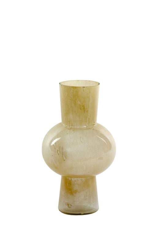 Light & Living vaas HALLEY - Ø18x28.5cm - bruin - vtwonen shop