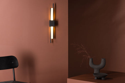Rebellenclub Wandlamp Alloro - Zwart