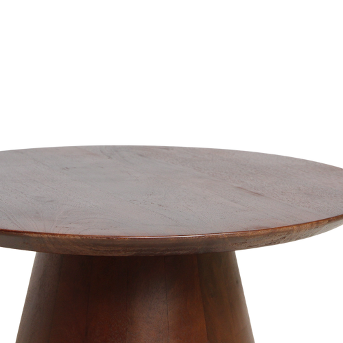 Raw Materials Bullnose  bijzettafel mangohout - Ø 55 cm
