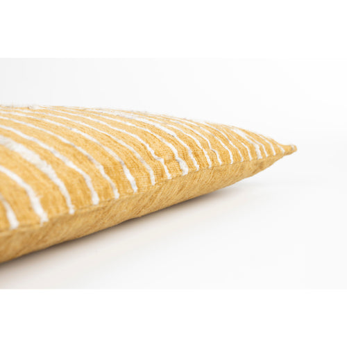 Dutchbone Leaf Kussen 30x50 cm Okergeel