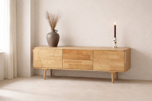 Rebellenclub  Ulnes Kast - 45 x 180 x 65 - Naturel
