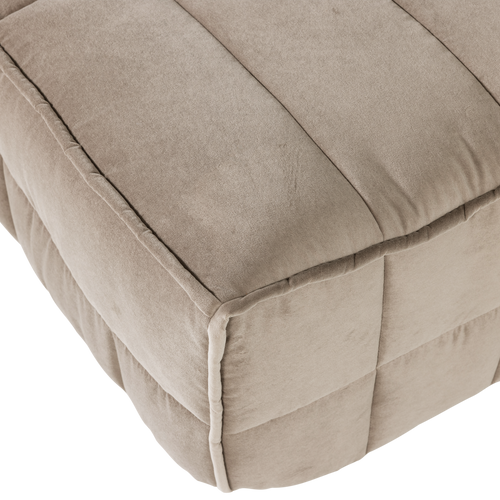 vtwonen hocker Cluster - Velvet - Chocolade Warm - 45x104x60