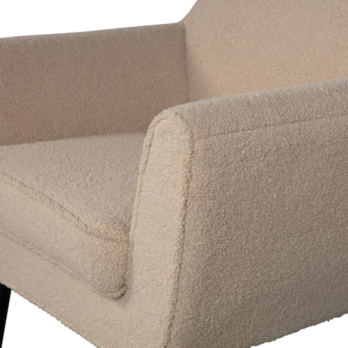 WOOOD fauteuil Rocco - Teddy - Zand - 75x92x81 - vtwonen shop