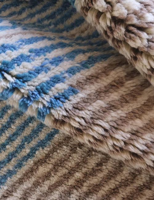 AFK Living vloerkleed Berber - handgemaakt - Wol - 214 x 307 cm - vtwonen shop