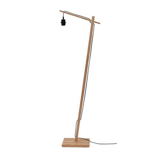 GOOD&MOJO vloerlamp Iguazu - bruin - Ø30cm - vtwonen shop