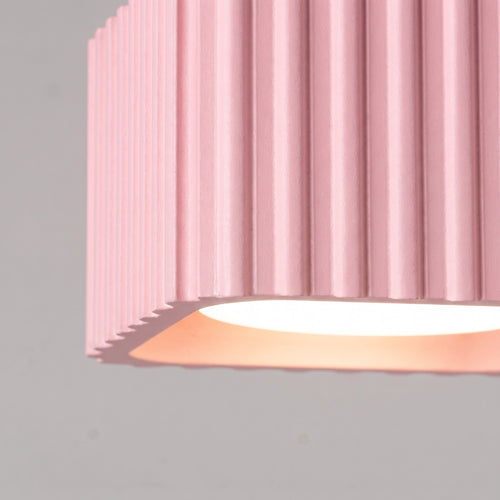 Sollux Lighting Plafondlamp RIFF 1 roze Gx53 - 10x10x6cm