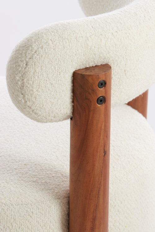 Light & Living stoel FERENTINO - Ø74x74cm - bruin - vtwonen shop