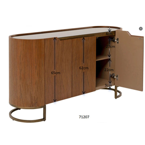 Kare Design Dressoir Giorgio 3 deuren