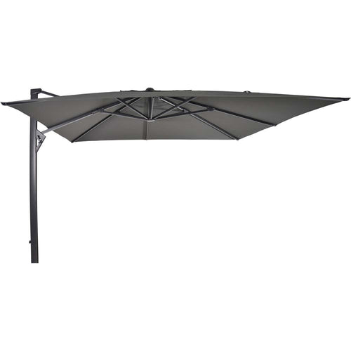 Lesli Living push-up parasol Taurus - grijs - 300x400cm