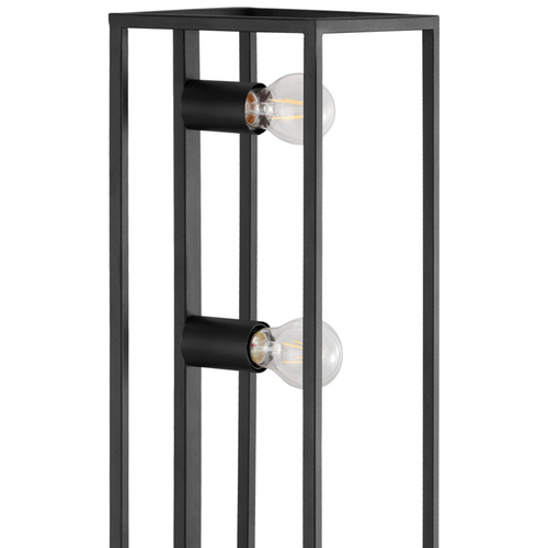 EGLO vloerlamp Eldrick - e27 - 100 cm - zwart
