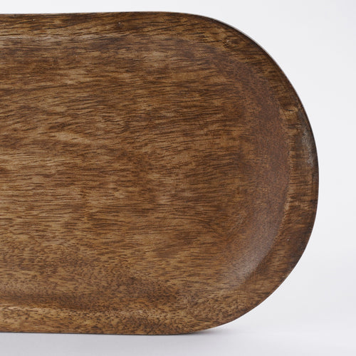 Mica Decorations Tomar Schaaltjes en Dienblad - 200 ml - 100% FSC Mangohout - Donkerbruin - vtwonen shop