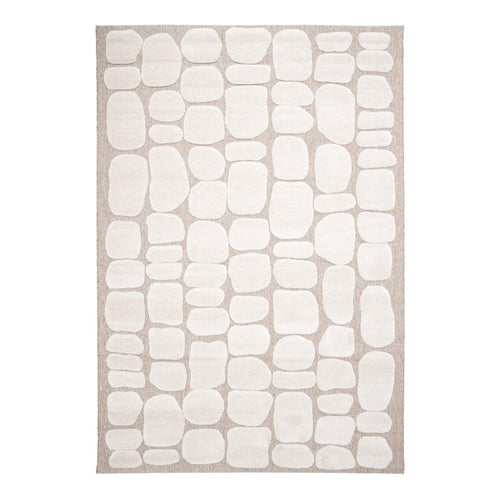 AFK Living vloerkleed Galet - zeer zacht - beige - 120 x 170 cm - vtwonen shop