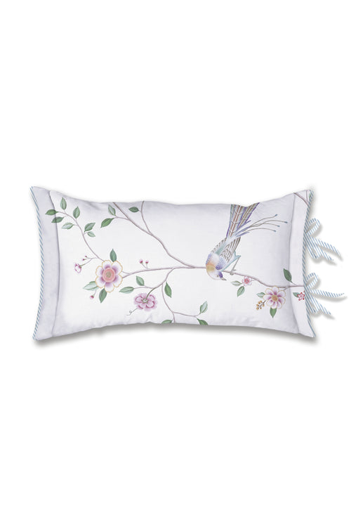 Pip Studio  Bamboo Blossom Cushion - 35 x 60 cm - Wit - vtwonen shop