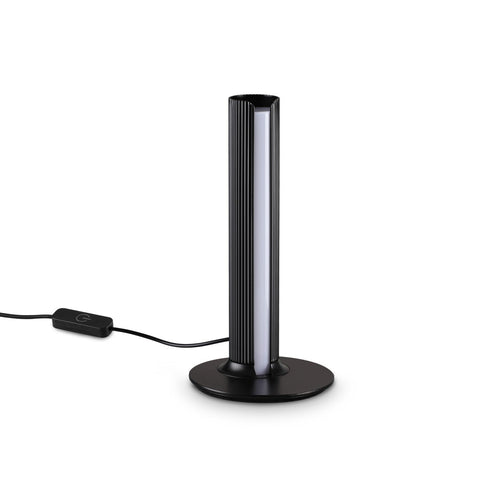 Ideal Lux DORICA Geïntegreerde LED-tafellamp zwart 930lm 3000K dimbaar