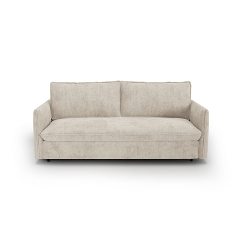 Premium Interiors - Express-slaapbank AVA - kruisbinding beige 178cm