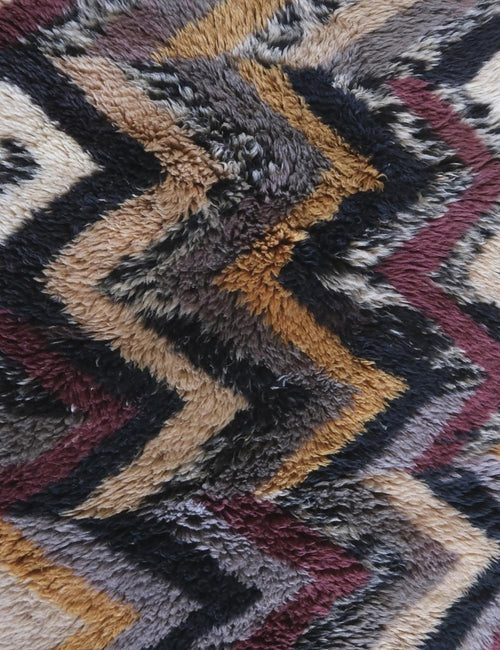 AFK Living vloerkleed Berber - handgemaakt - Wol - 81 x 312 cm