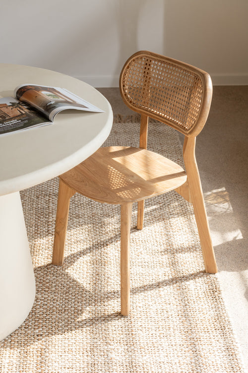 J-Line stoel Pinda - teak hout - naturel