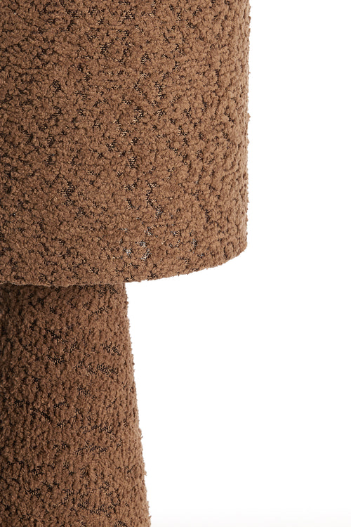 Light & Living tafellamp MICKY - bruin - Ø20x58cm - vtwonen shop