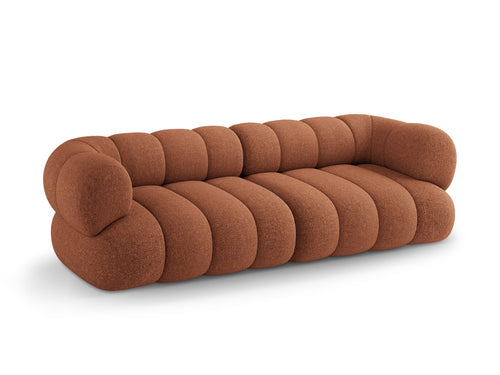 Cosmopolitan Design Bank Koge 4-zits, chenille baksteen - 95x240x70cm