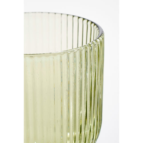 Mica Decorations Merlot Wijnglas set van 6 - 250 ml - Glas - Licht Groen