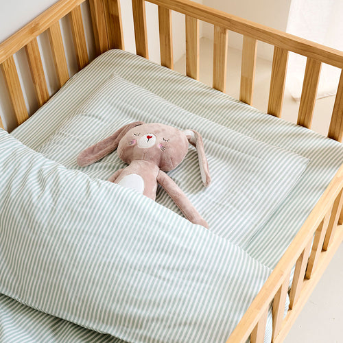 Petite Amélie Dekbedovertrekset – 120x150 cm – 100% Biologisch Katoen - Striped - vtwonen shop