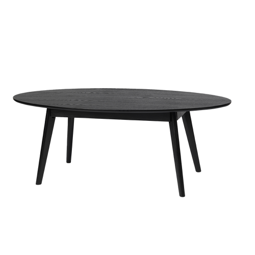Rowico Home Yumi Ovale Houten Salontafel - Zwart