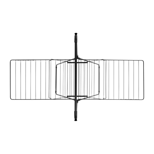 Brabantia HangOn droogrek, 25 meter met stang - Matt Black