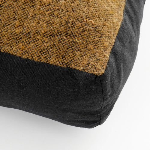 In The Mood Collection Chrissy Vloerkussen - L57 x B57 x H10 cm - Gerecycled Katoen - Bruin