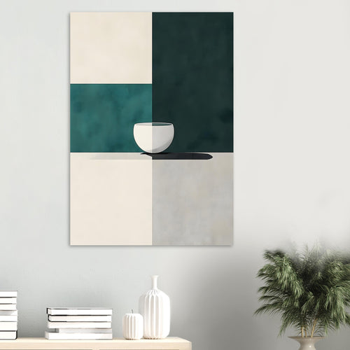 Artfulprints  Boho – Cup and shape   poster 70x100 cm - vtwonen shop