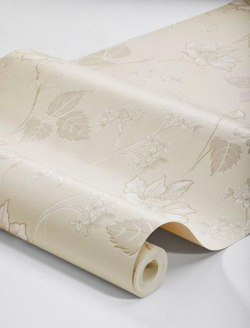 borastapeter behang bloemen beige - 53 cm x 10.05 m - 660838 - vtwonen shop