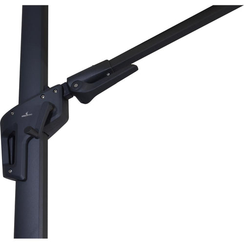 Lesli Living push-up parasol VirgoFlex - taupe - Ø350cm