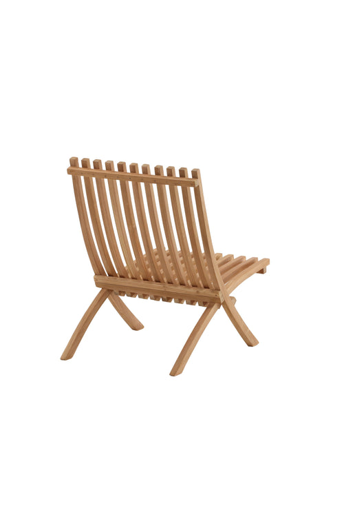 Rebellenclub Loungestoel Eden - Set van 2 - Naturel Hout