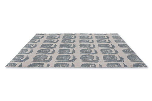 Vloerkleed Ted Baker Woodblock Grey 163001 170x240 cm - vtwonen shop